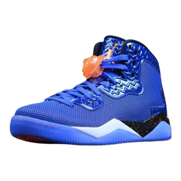 nike air jordan spike forty pe Sneakers mens Sz 12 Blue Tie High Top 807541-405 main image 6